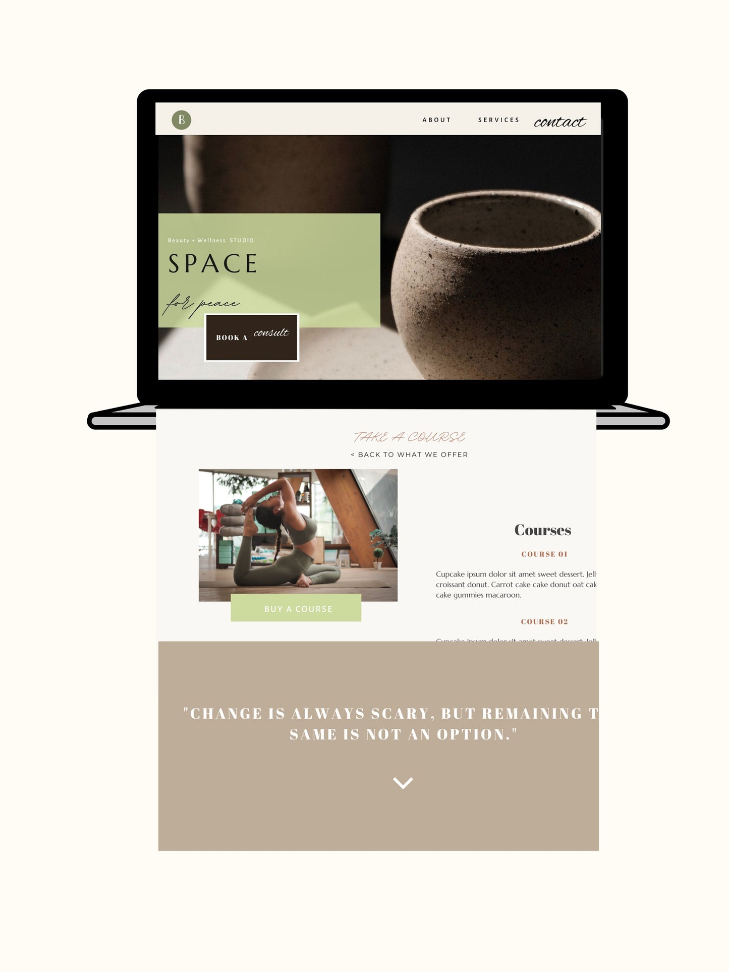 Wellness coach website design, Canva template for coach, Personalized Canva website template, blogger site design , Coach website designs