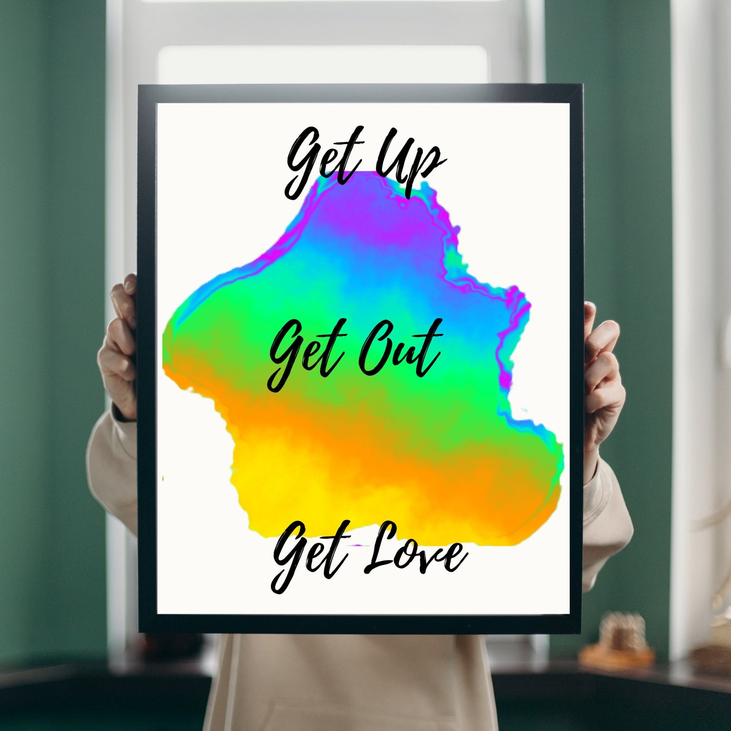 Positivity affirmations poster download for home decor, Inspirational Poster for the home , housewarming gifts, Digital download