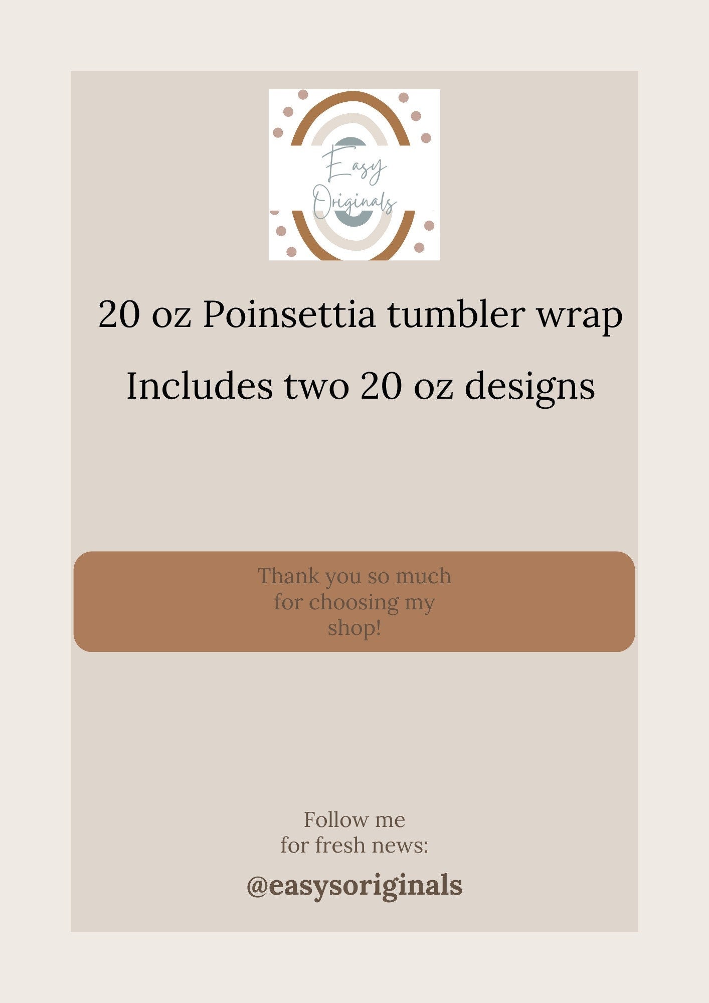 Christmas Poinsettia Flowers Tumbler Wrap - 20 oz Skinny Tumbler Sublimation - 20 oz Skinny Tumbler - vintage christmas - Seamless