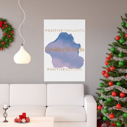 Positive Thought poster for the home , Minimalistic home décor , Inspirational Poster, Affirmation posters, printable wall art