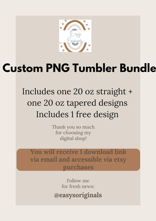 Custom Tumbler Wrap 20 oz skinny tumbler Sublimation Digital download png, seamless tumbler