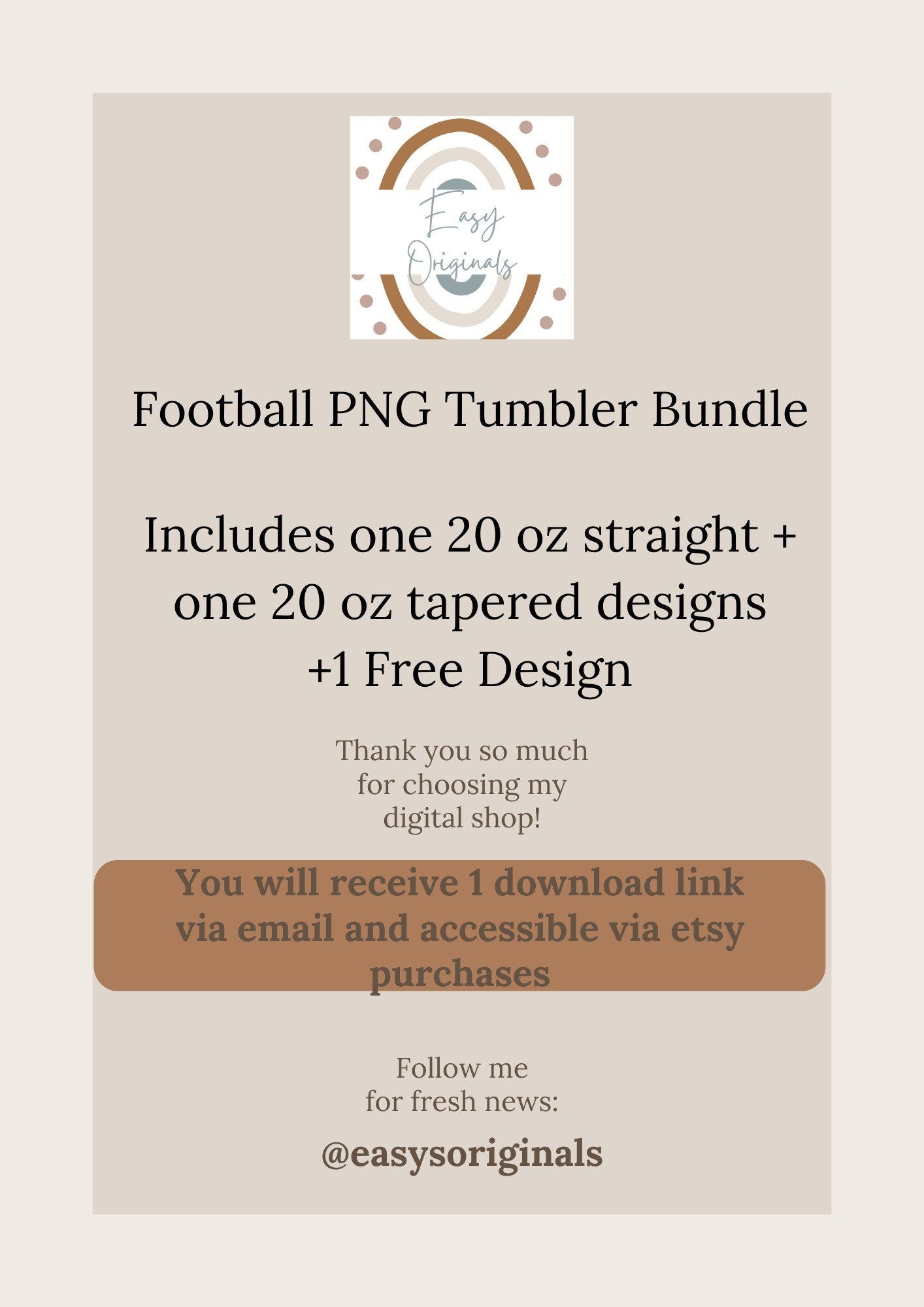 American football Tumbler Wraps - Football Tumbler Designs - Skinny 20 oz - Football League Sublimation