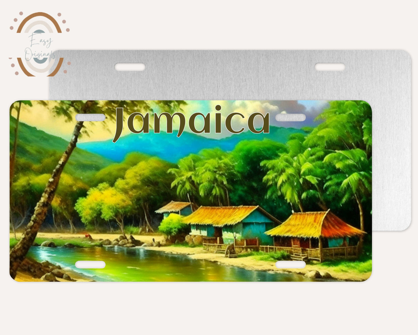 jamaica license plate Sublimation Design Digital Download PNG Instant DIGITAL ONLY, 12 by 6 in car license plate