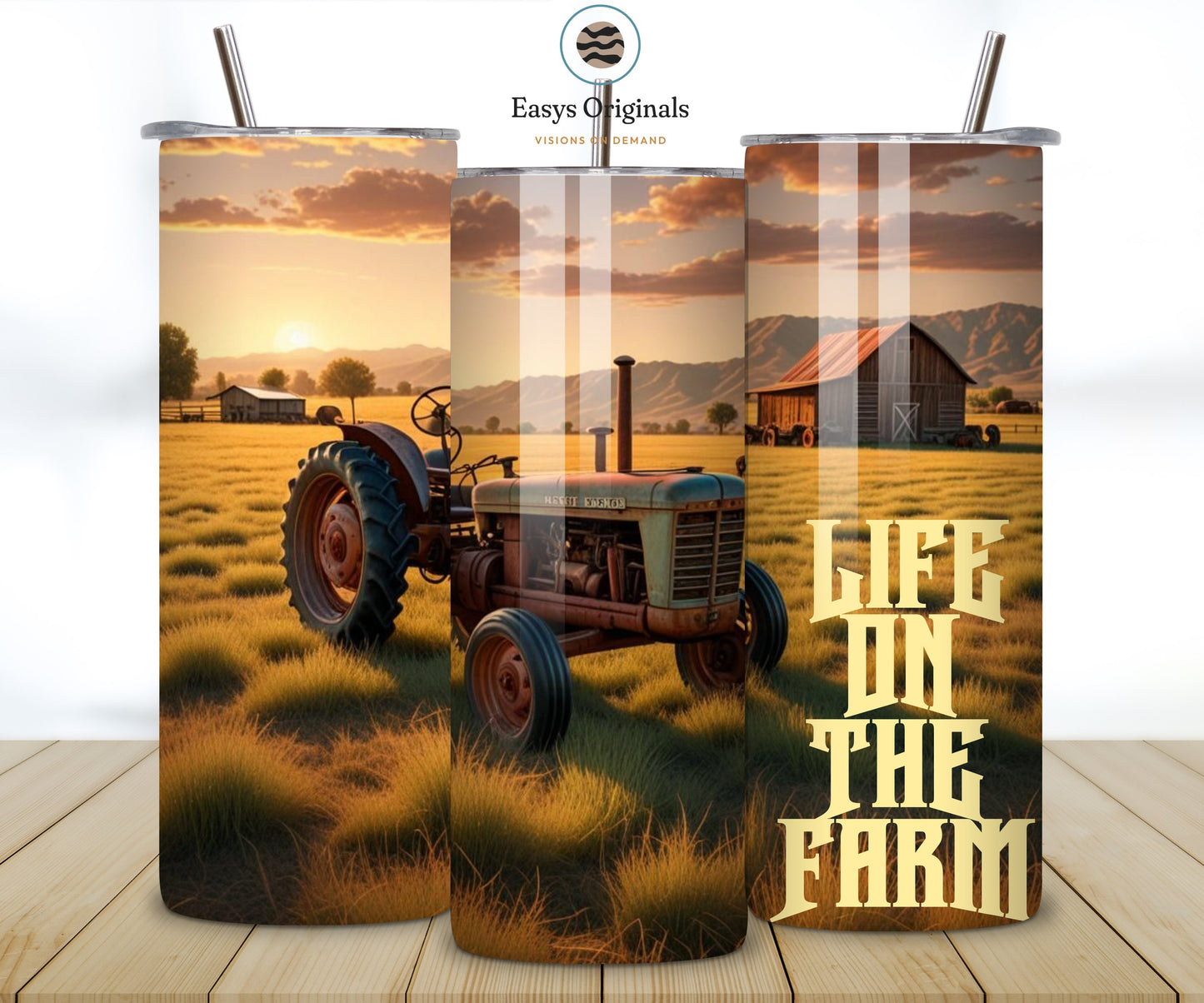 Life is Better on the Farm Life 20 oz Skinny Tumbler Sublimation Design bundle Digital Download PNG DIGITAL,  Rustic Ranch Tumbler Wrap